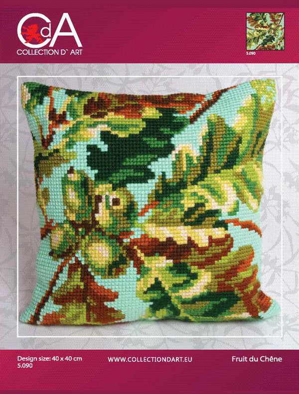 Cross Stitch Kit: Cushion: Acorn