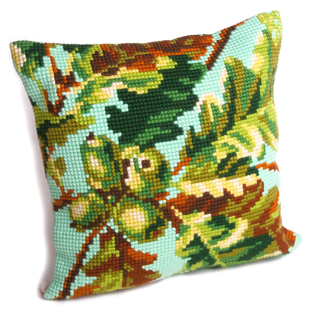 Cross Stitch Kit: Cushion: Acorn