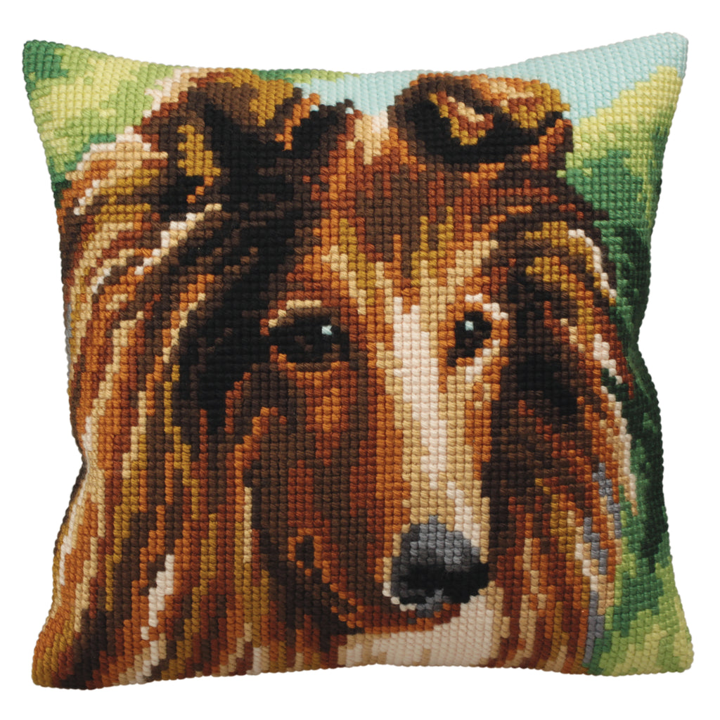 Cross Stitch Kit: Cushion: Lassie