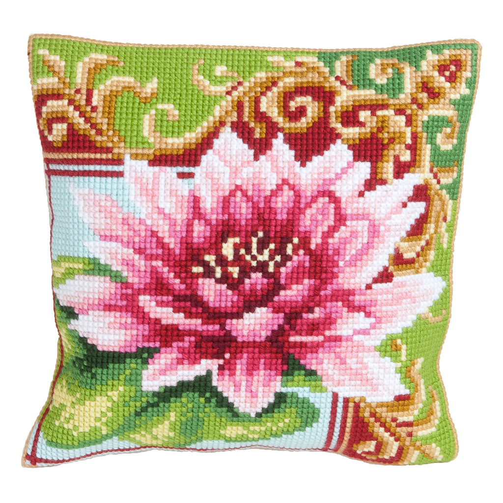 Cross Stitch Kit: Cushion: Luxurious Lily 2
