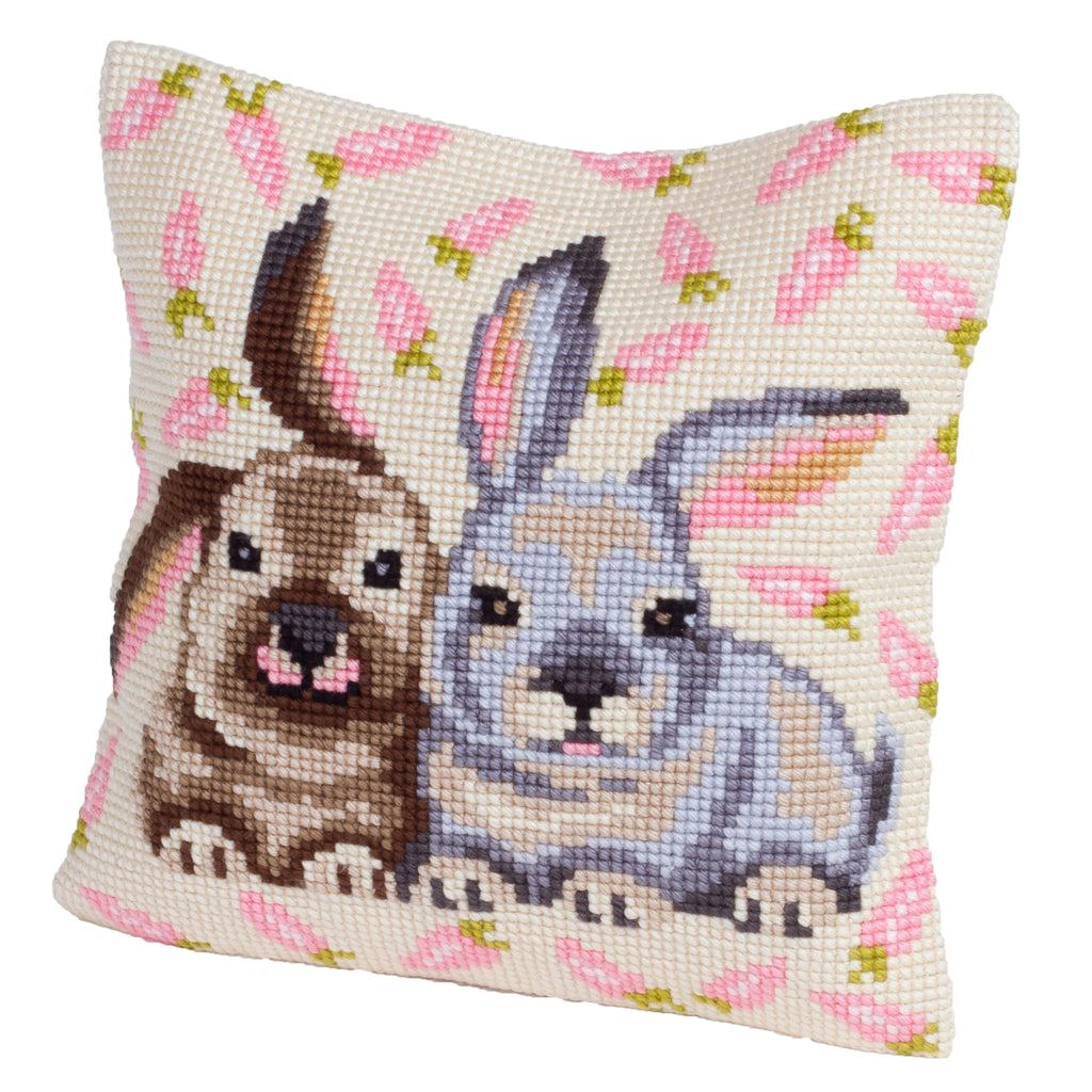 Cross Stitch Kit: Cushion: Flopsy & Mopsy