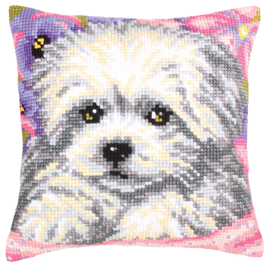 Cross Stitch Kit: Cushion: Little Doggy