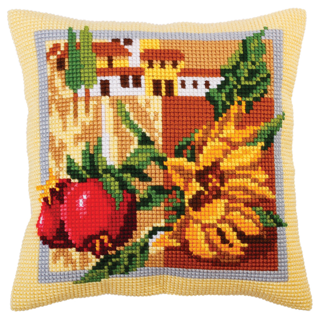 Cross Stitch Kit: Cushion: Tuscany
