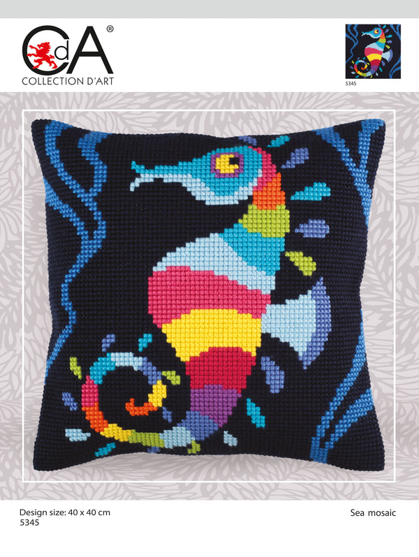 Cross Stitch Kit: Cushion: Sea Mosaic