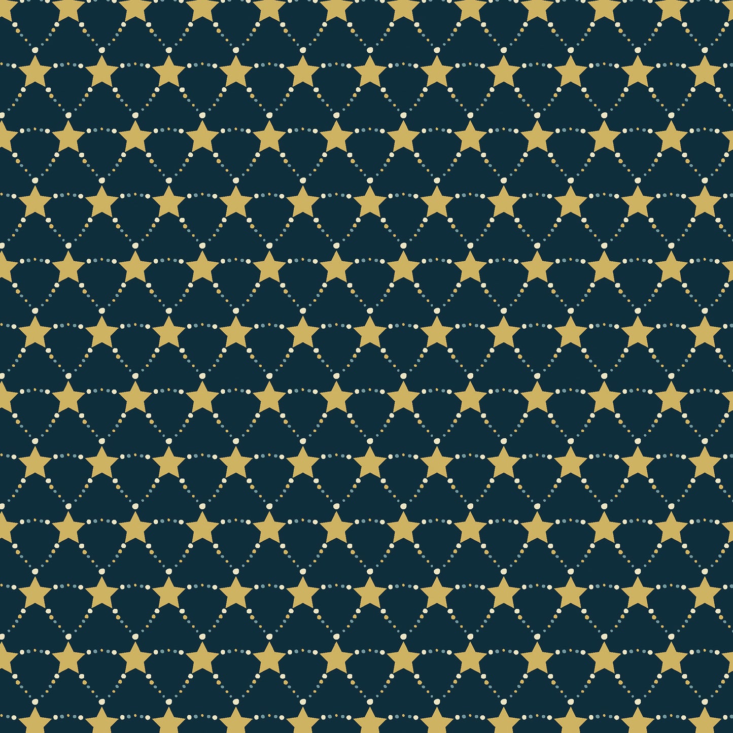 Microfibre Cotton Touch Fabric Roll 3m x 1.6m - Stars