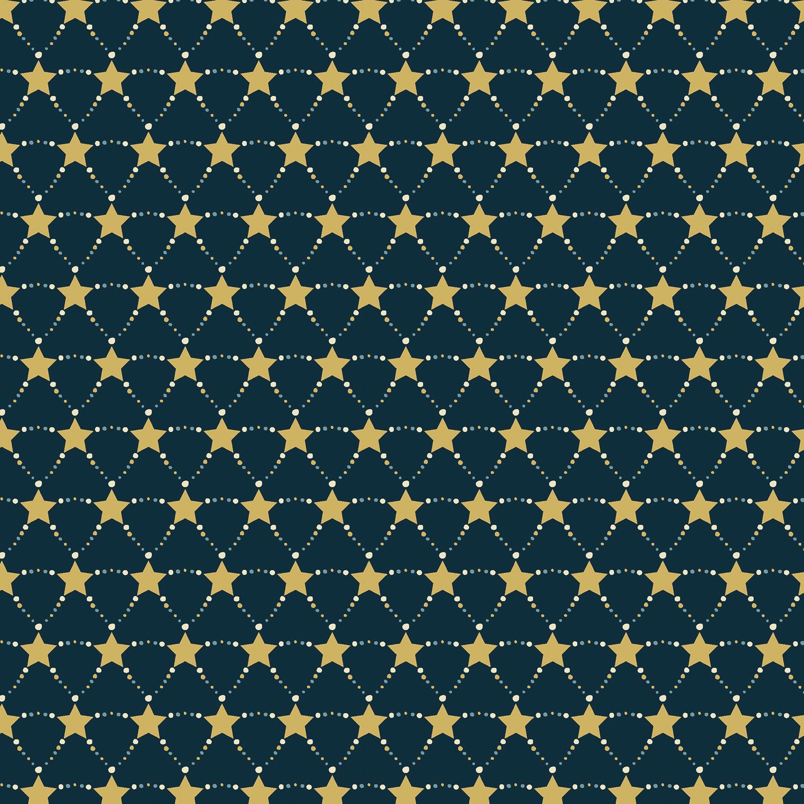 Microfibre Cotton Touch Fabric Roll 3m x 1.6m - Stars