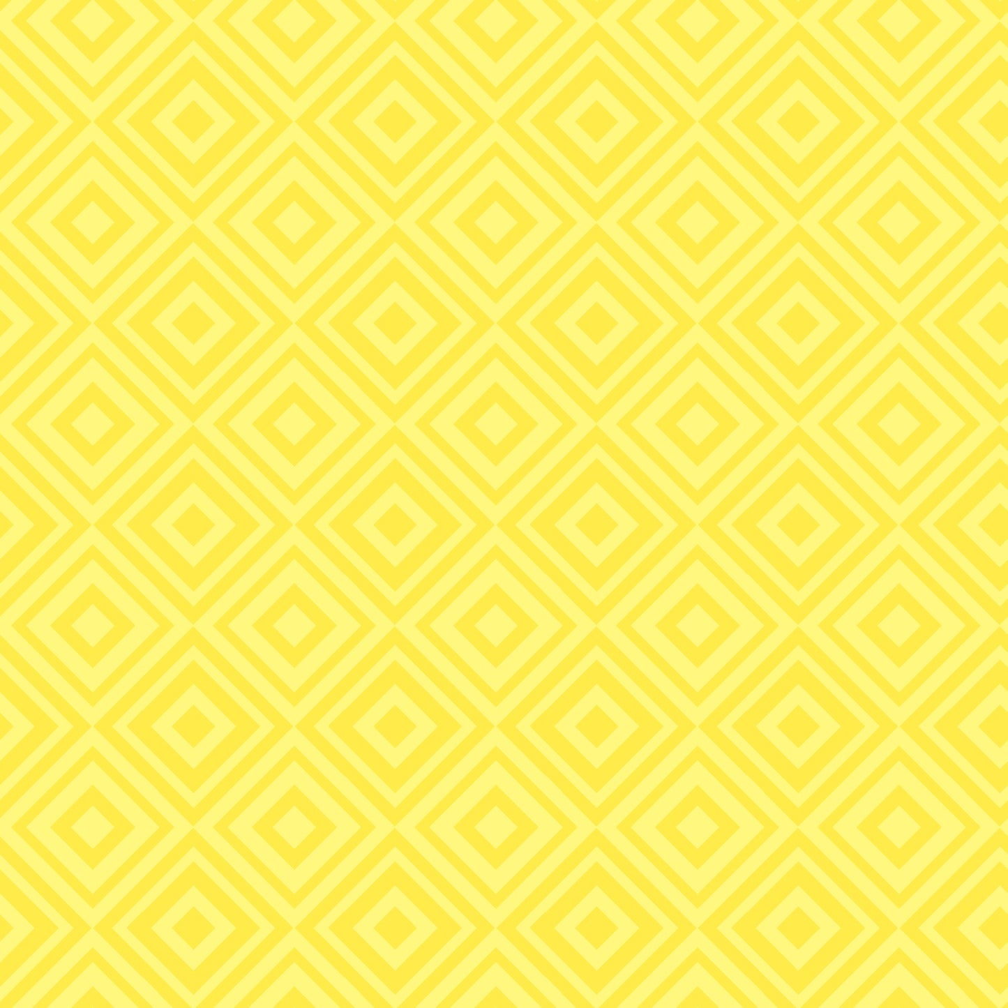 Microfibre Cotton Touch Fabric Roll 3m x 1.6m - Yellow Diamonds