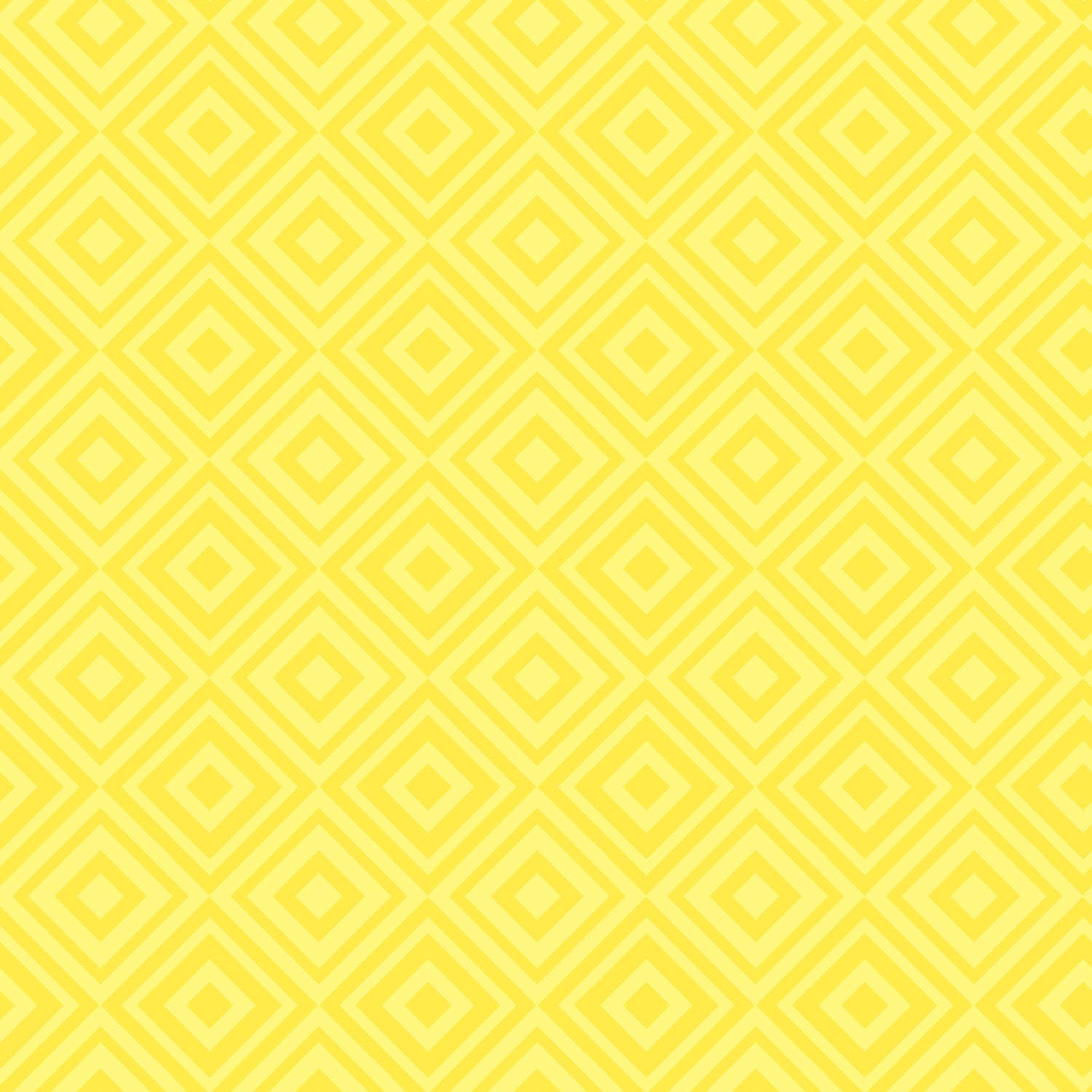 Microfibre Cotton Touch Fabric Roll 3m x 1.6m - Yellow Diamonds