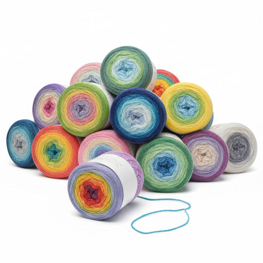 Assorted Cake Yarns - Approx. 2Kg of Yarn