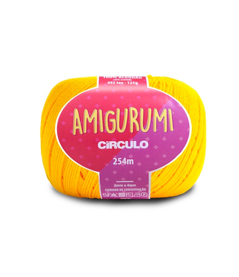 Circulo Amigurumi 100% Mercerised Cotton Yarn 125g