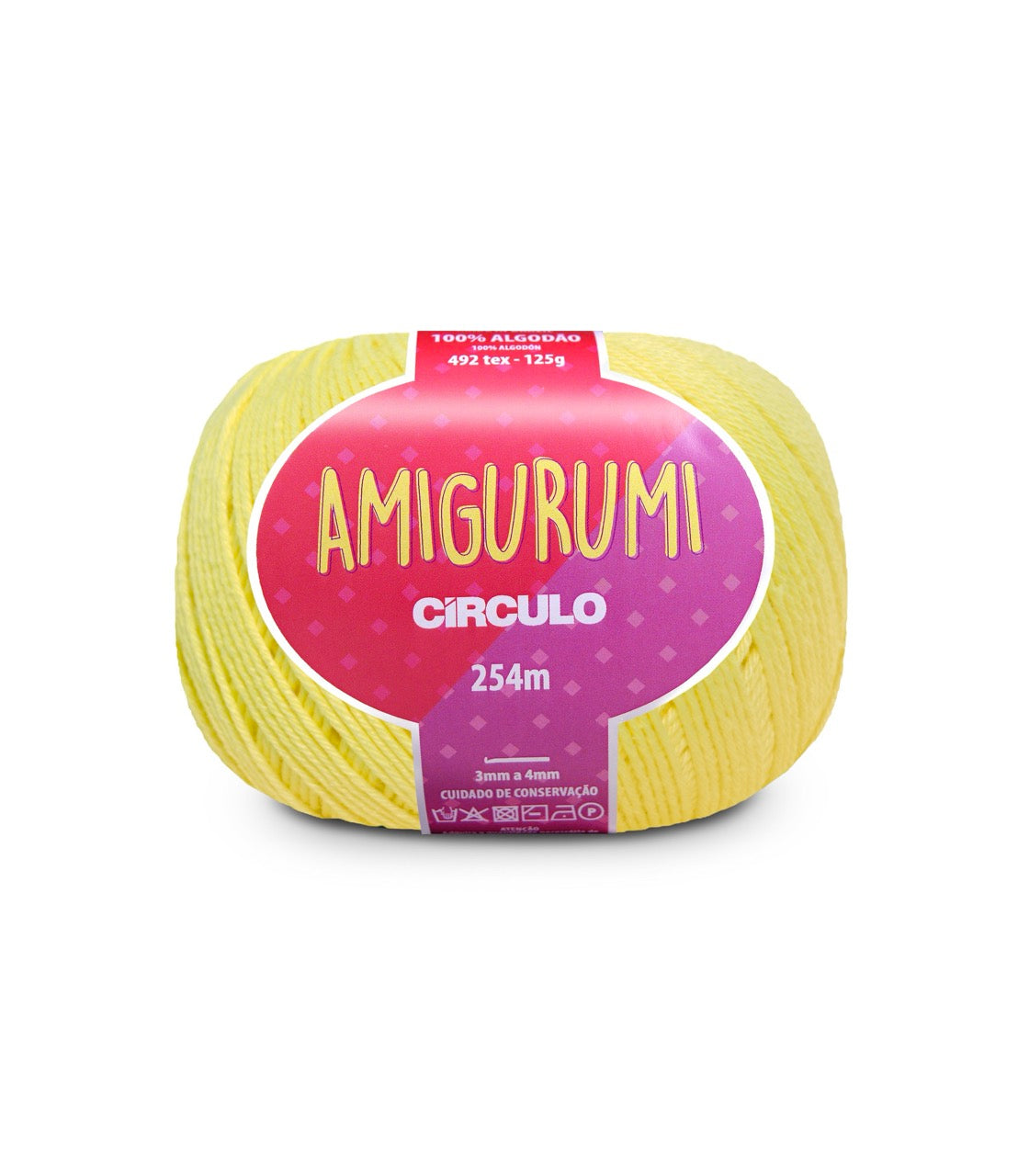 Circulo Amigurumi 100% Mercerised Cotton Yarn 125g