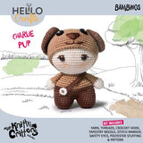 Knitty Critters - Bambinos - Amigurumi Crochet Kit - Charlie Pup