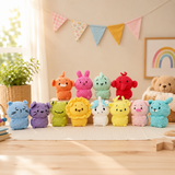 Knitty Critters - Pouch Pals V BUNDLE | DIY Amigurumi Crochet Kits