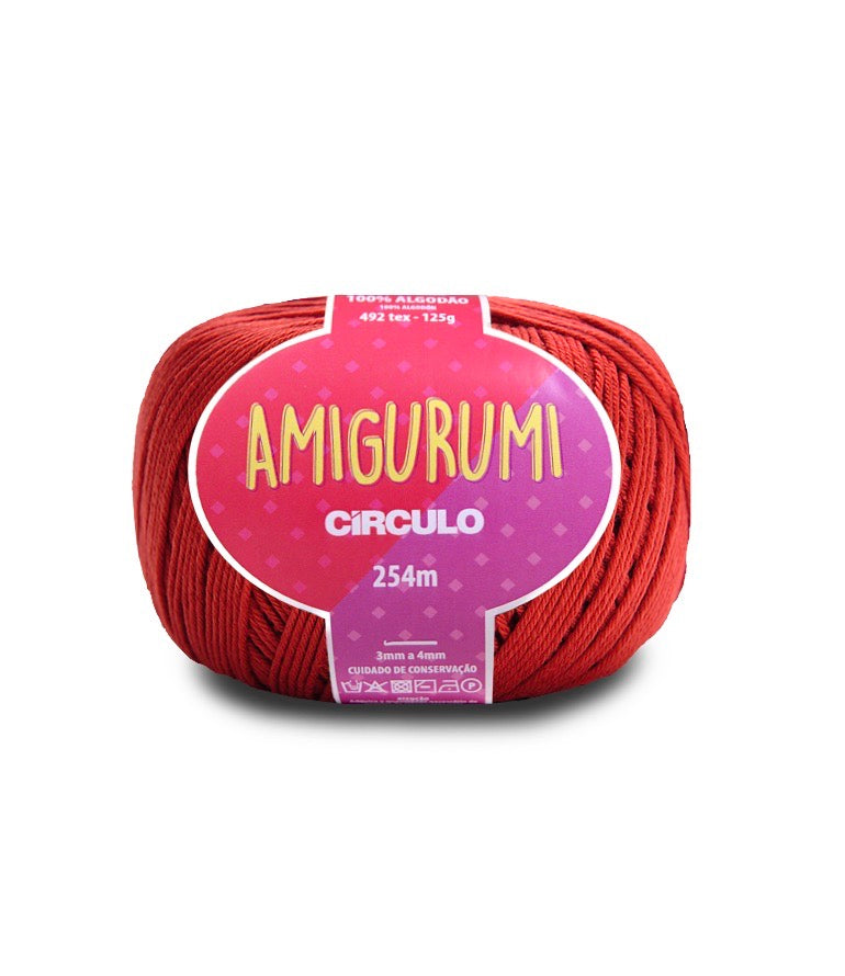 Circulo Amigurumi 100% Mercerised Cotton Yarn 125g