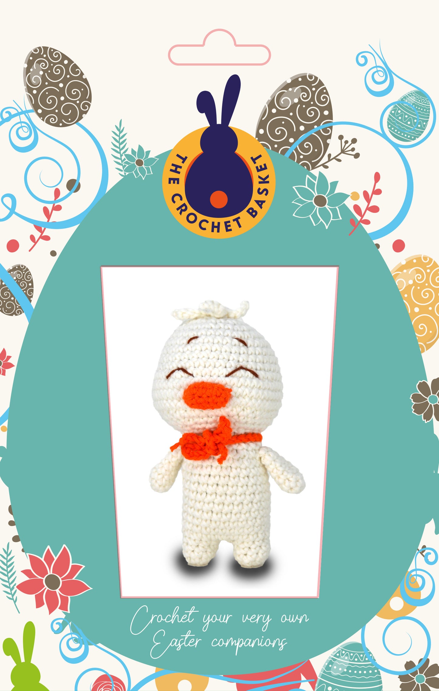 Knitty Critters - Easter Amigurumi Crochet Kit - Little Duckling