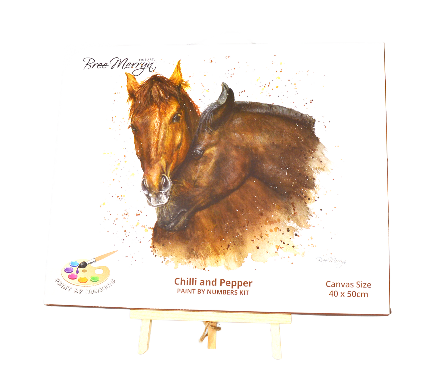 Bree Merryn Paint By Numbers 40cm x 50cm - Chilli & Pepper