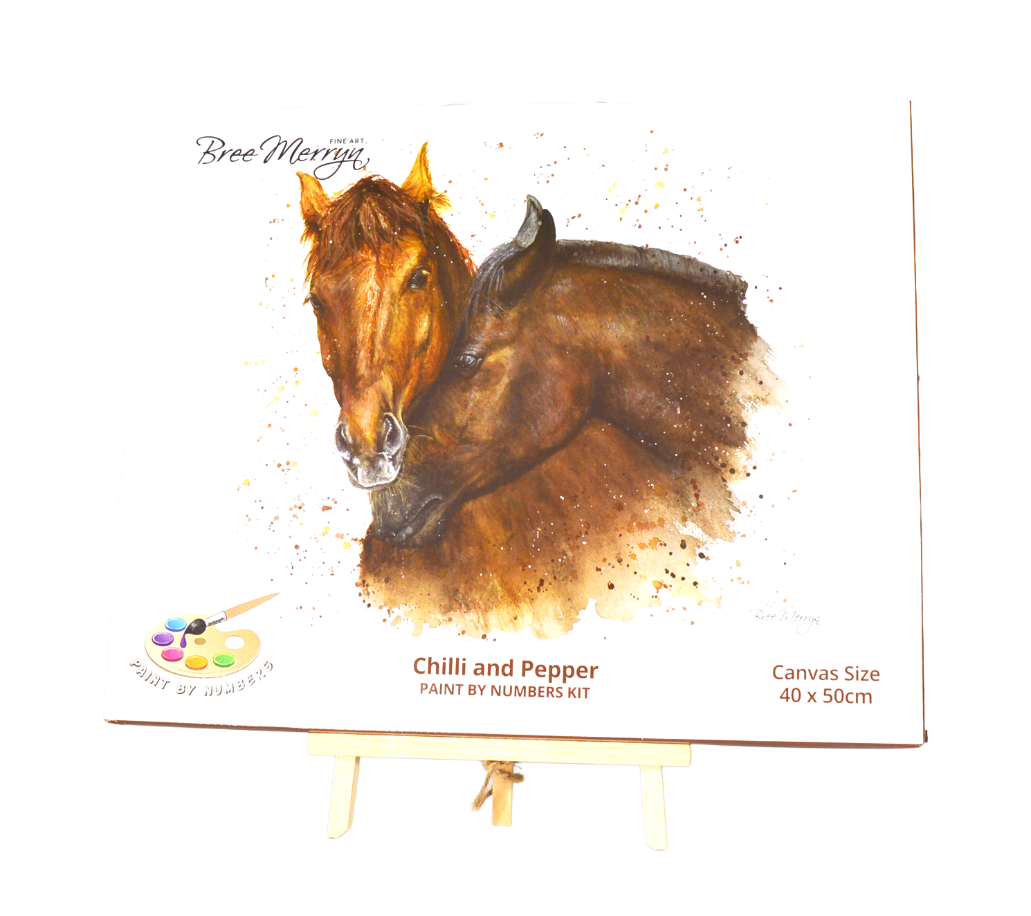 Bree Merryn Paint By Numbers 40cm x 50cm - Chilli & Pepper