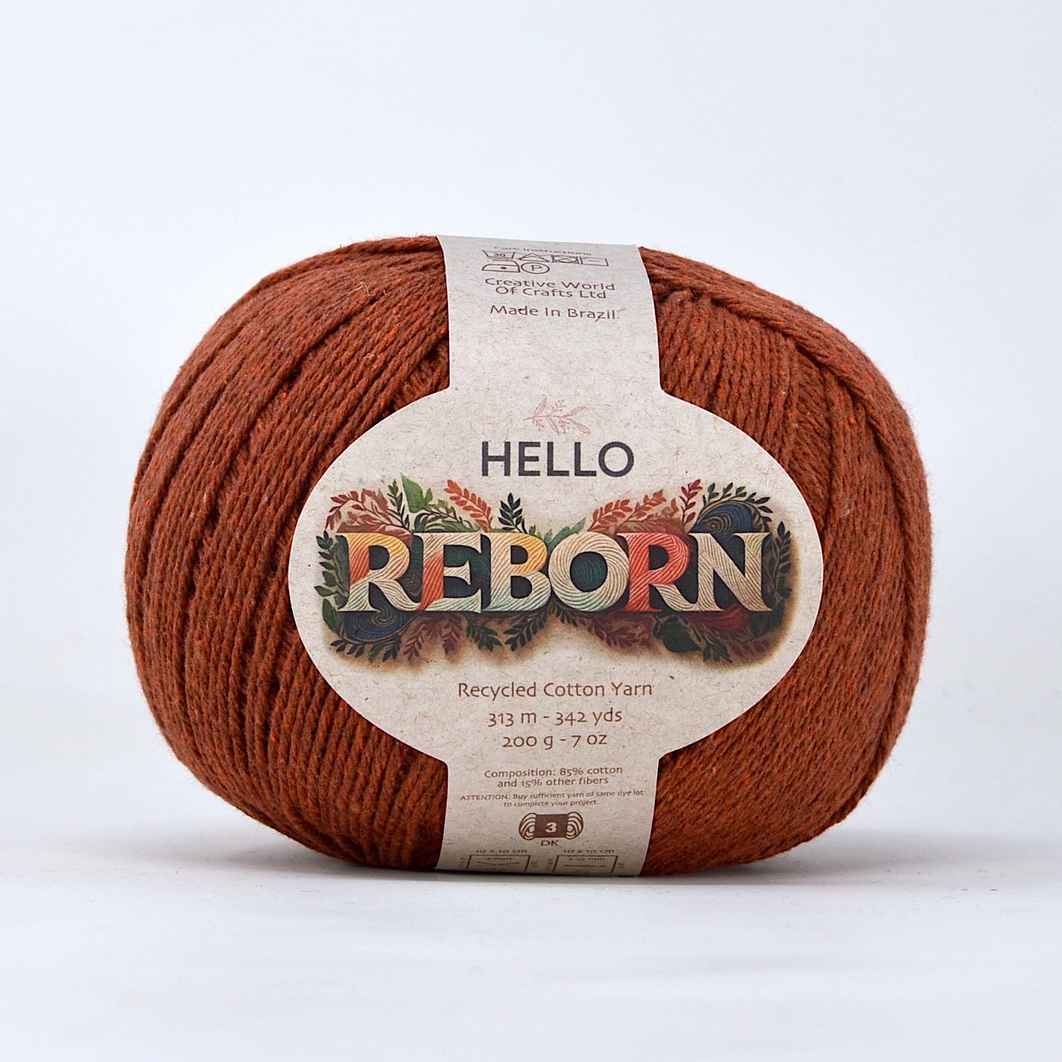 Hello Reborn 85% Recycled DK Cotton Yarn 200g