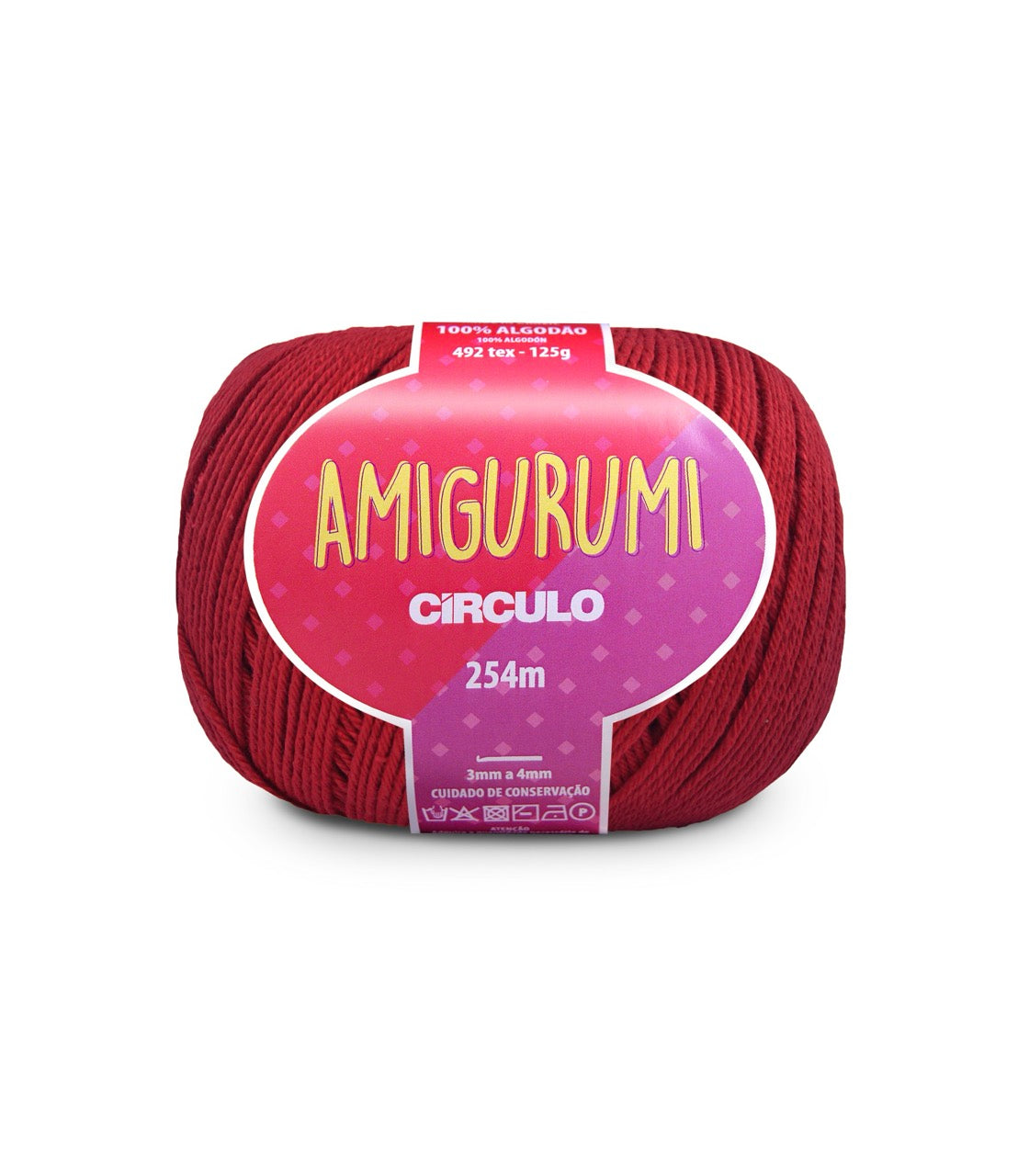 Circulo Amigurumi 100% Mercerised Cotton Yarn 125g