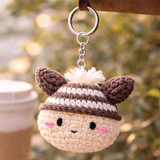Knitty Critters Amigurumi Keyrings - ClipClop Horse