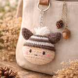 Knitty Critters Amigurumi Keyrings - ClipClop Horse