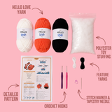 Knitty Critters Crochet Kit - Sea Snuggles - Callie Clownfish