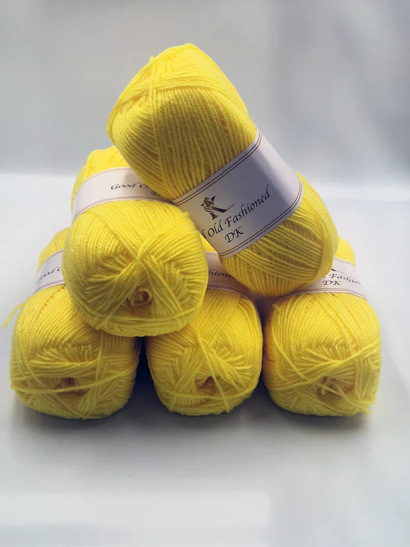 Good Old Fashioned DK 100g Yarn - Pack of 5 balls
