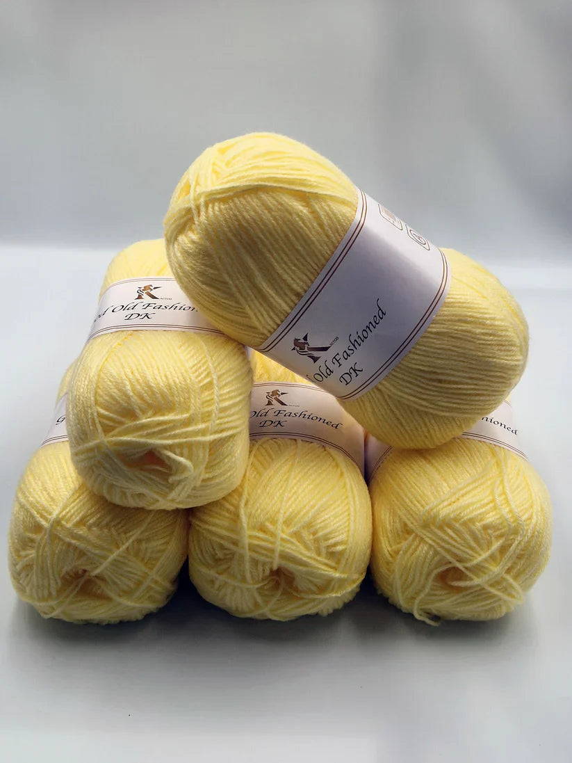 Good Old Fashioned DK 100g Yarn - Pack of 5 balls