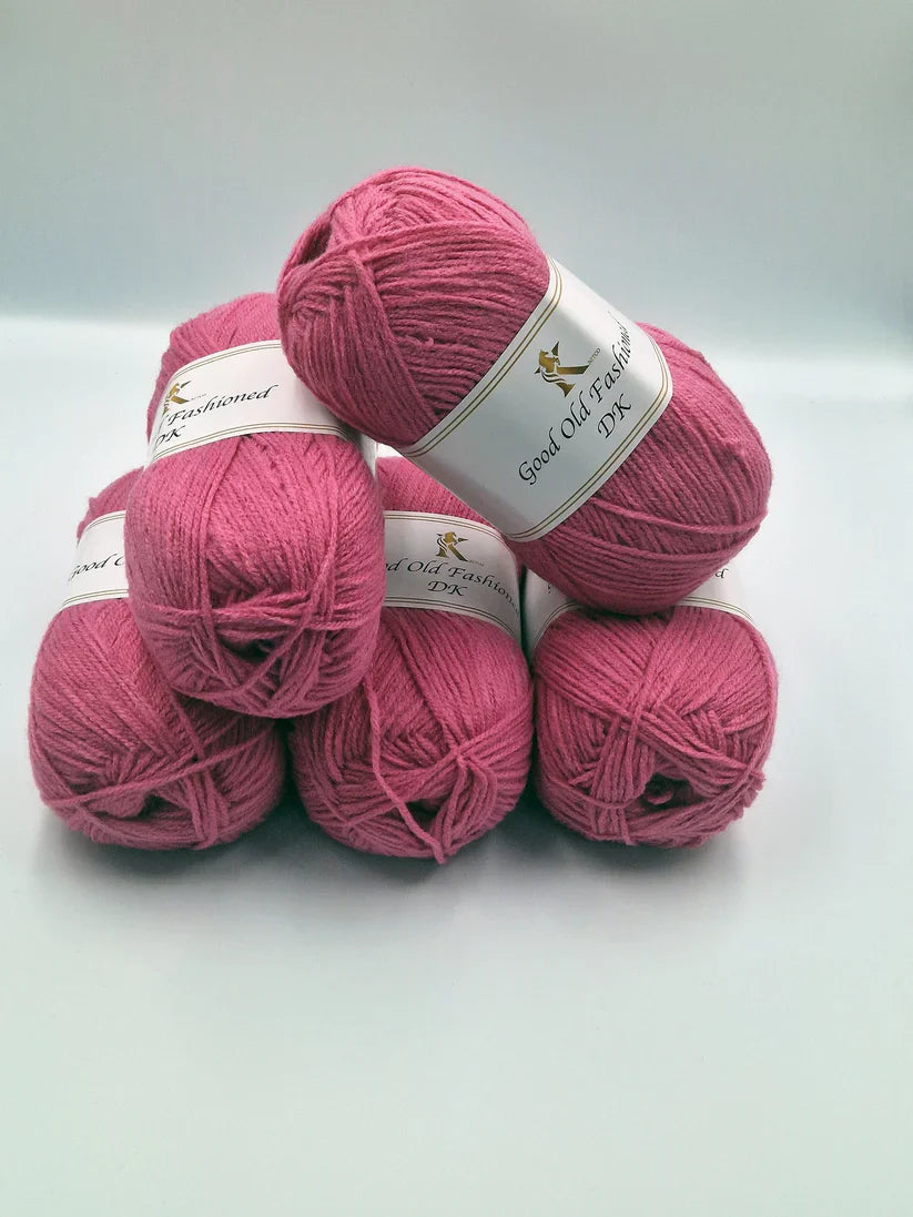 Good Old Fashioned DK 100g Yarn - Pack of 5 balls