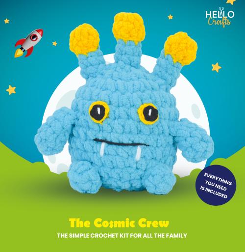 Knitty Critters Crochet Kit - Cosmic Crew - Cosmo