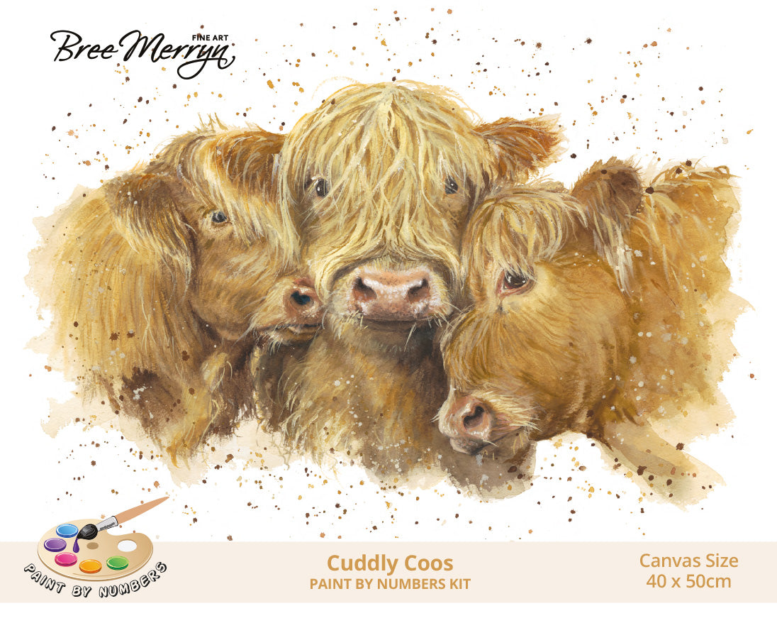 Bree Merryn Paint By Numbers 40cm x 50cm - Cuddly Coos
