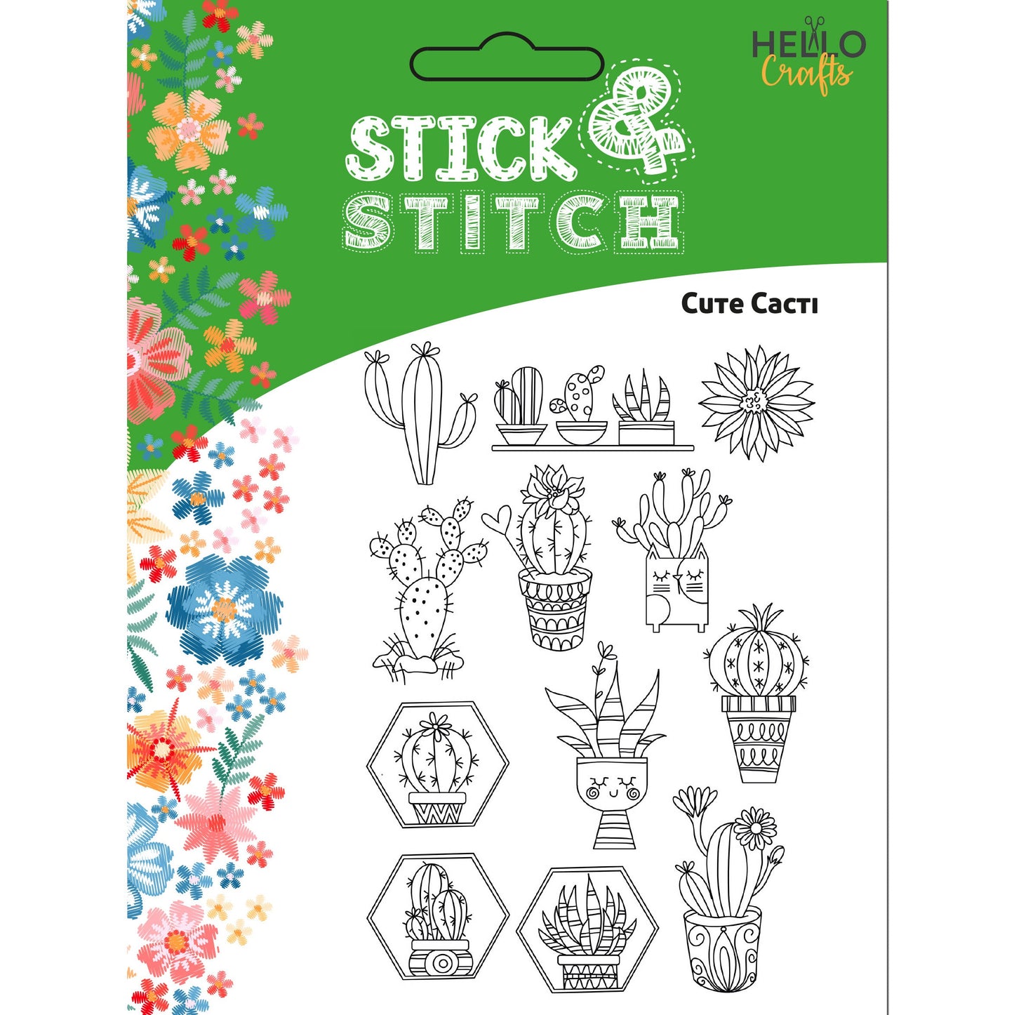 Stick & Stitch Bundle – 12 Design Pack