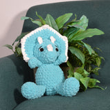 Stan Can - Dinosaur - Helen Triceratops | Amigurumi Crochet Kit