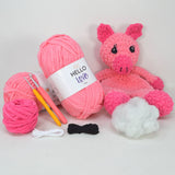 Stan Can - Snuggle Buddies - Penelope Pig | Amigurumi Crochet Kit