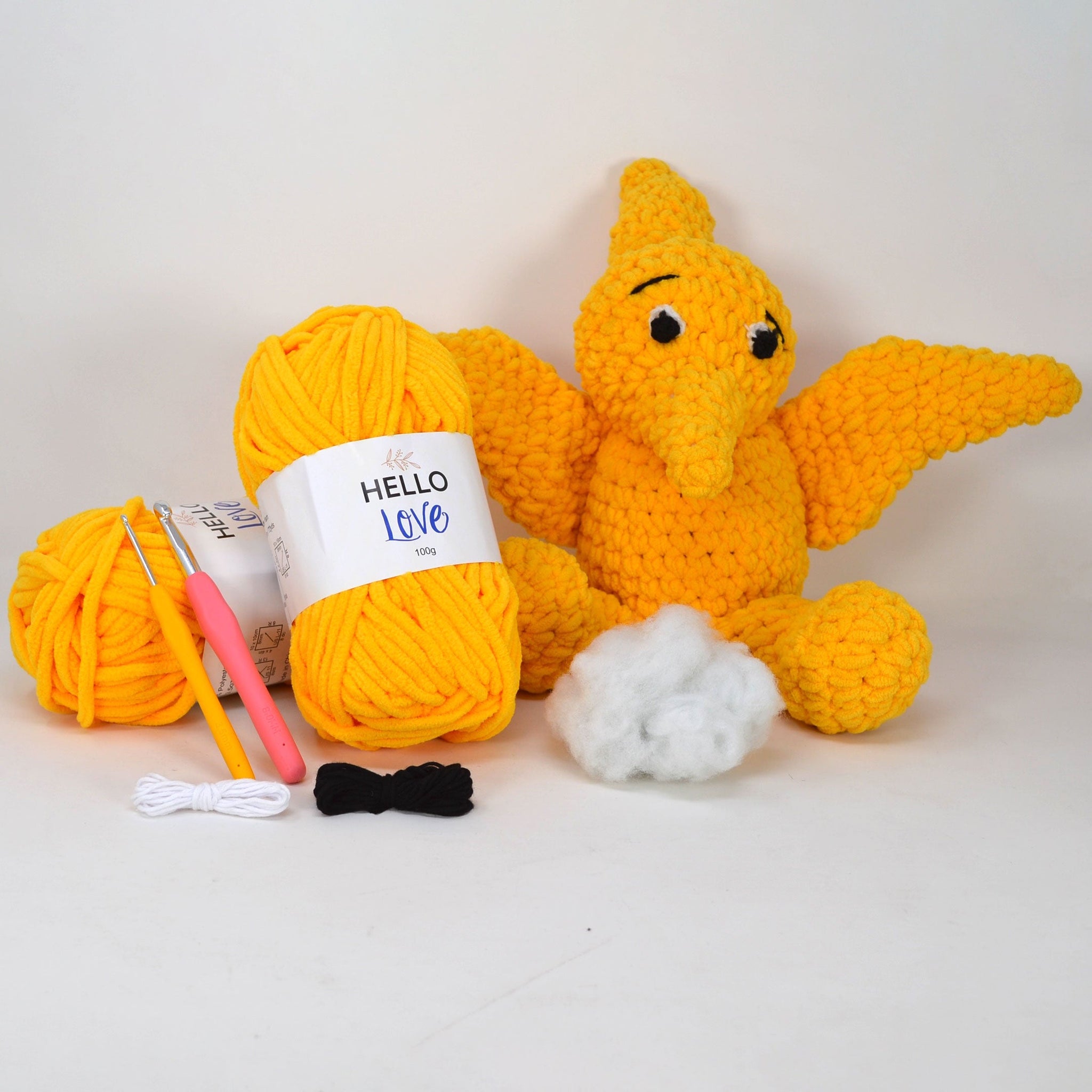 Stan Can - Dinosaur -  Pterodactyl | Amigurumi Crochet Kit