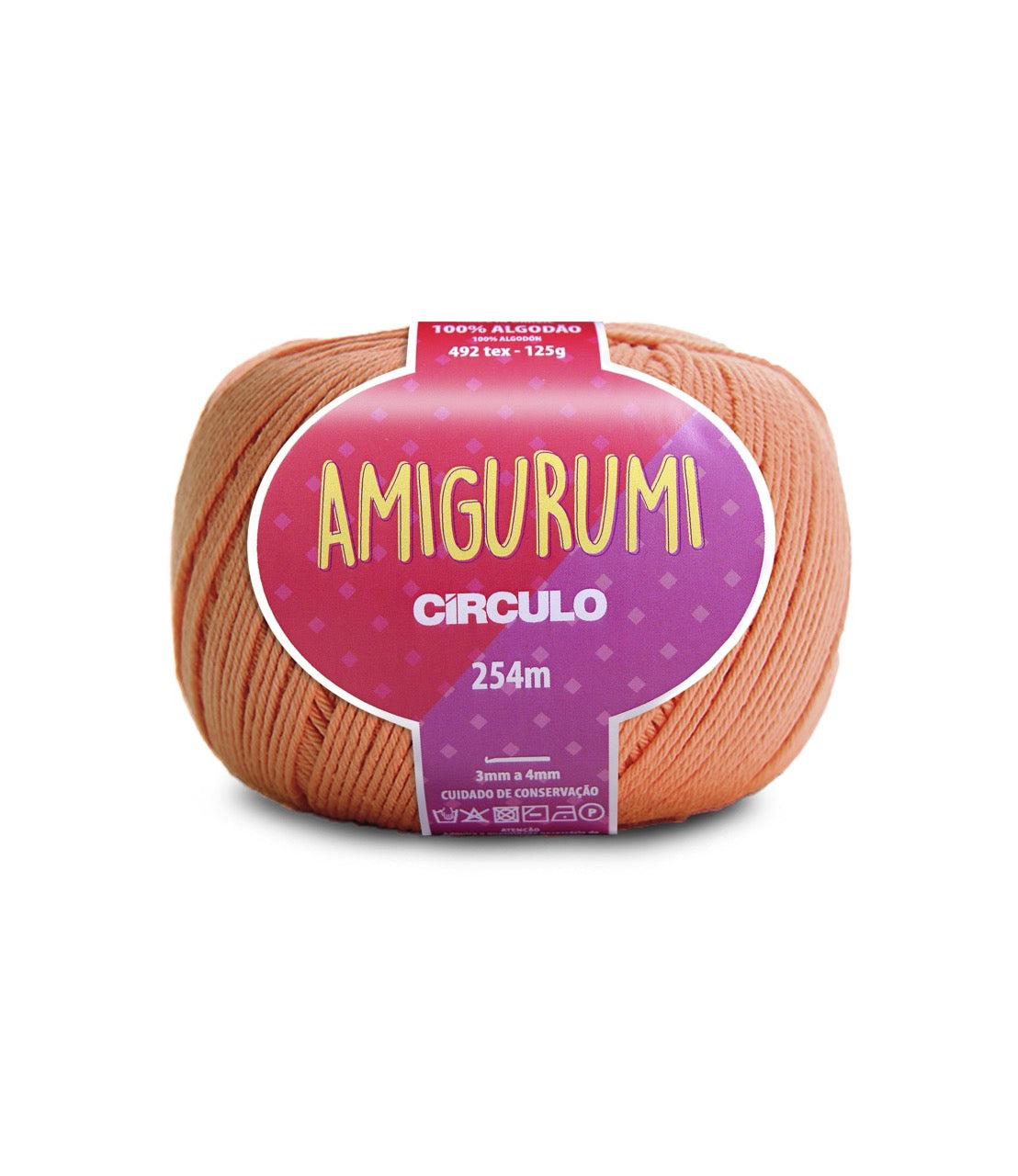 Circulo Amigurumi 100% Mercerised Cotton Yarn 125g