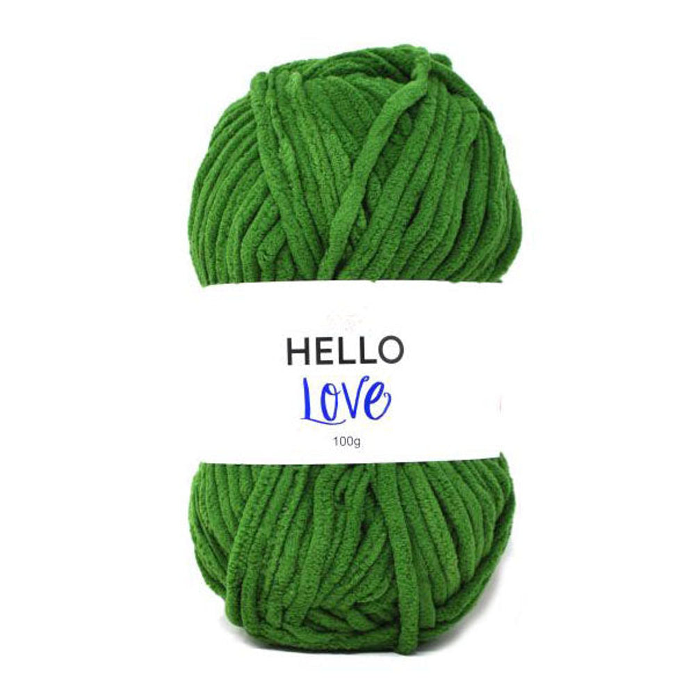 HELLO Love Super Chunky Yarn - Dark Sage
