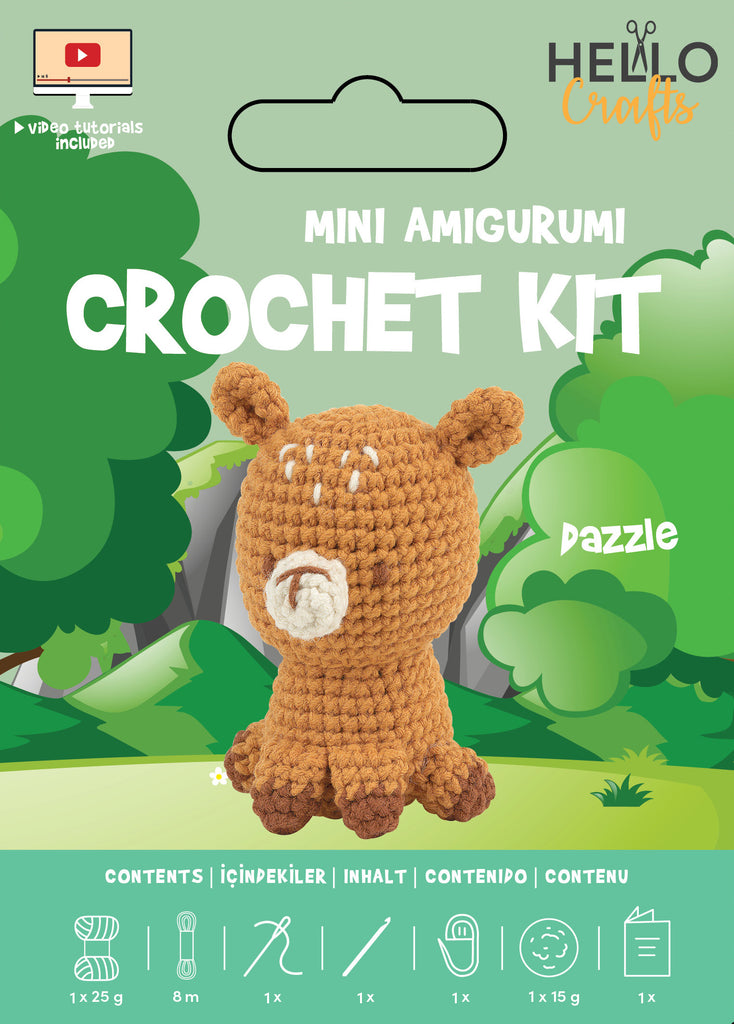 Mini Amigurumi Crochet Kit - Dazzle