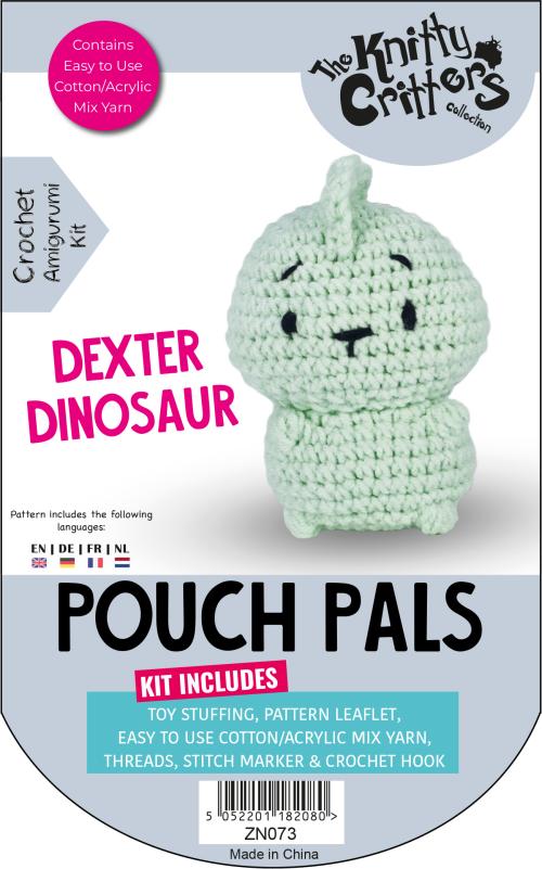 Knitty Critters - Pouch Pals V BUNDLE | DIY Amigurumi Crochet Kits