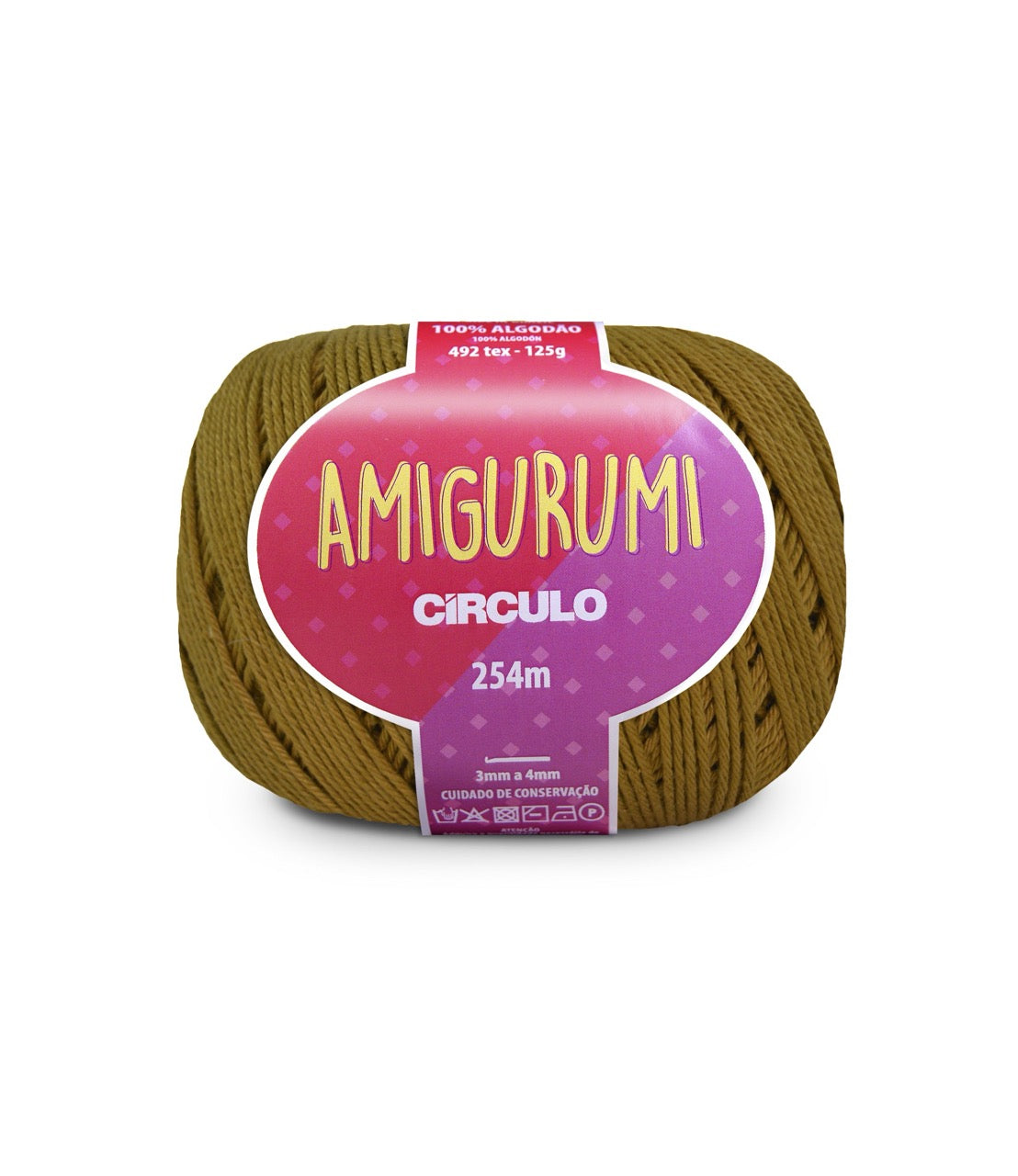 Circulo Amigurumi 100% Mercerised Cotton Yarn 125g