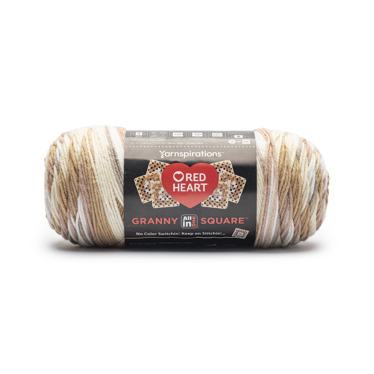 Red Heart Granny Square Yarn 250g