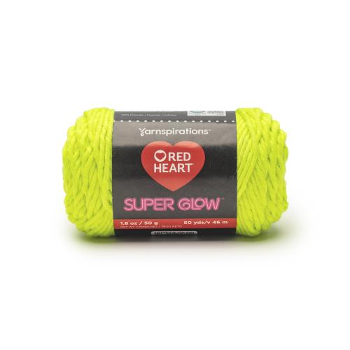 Red Heart Super Glow Aran Yarn 50g