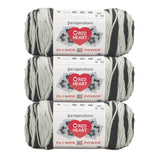3 Pack of Red Heart All In One Flower Power Yarn 250g