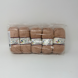 PACK OF 5 Etrofil Flora 100% Acrylic Yarn