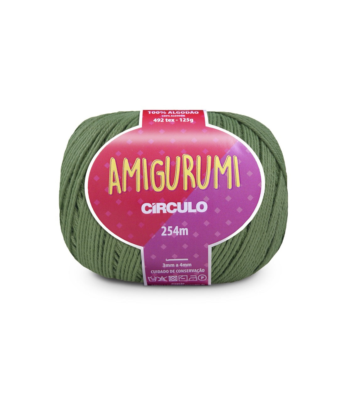 Circulo Amigurumi 100% Mercerised Cotton Yarn 125g