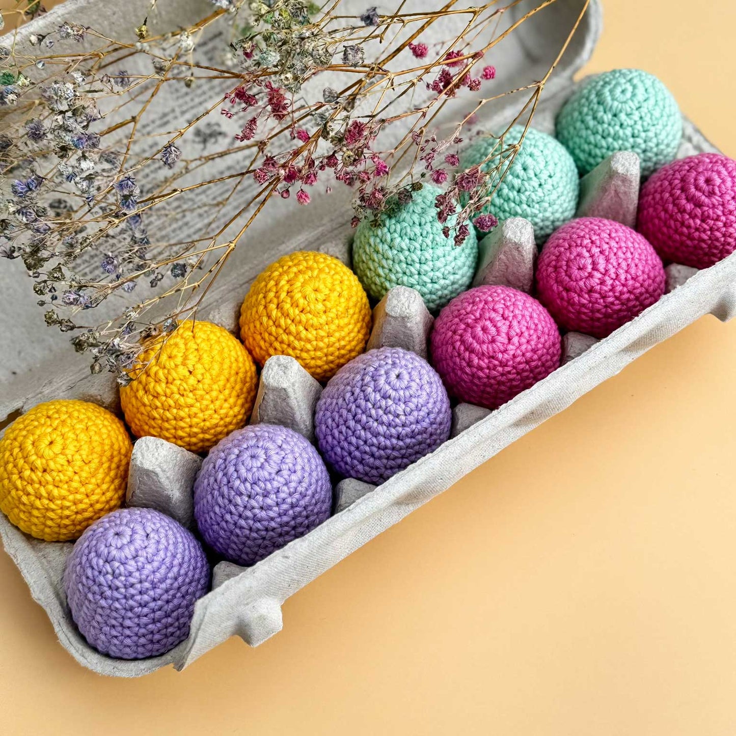 Knitty Critters - Easter Amigurumi Crochet Kit - Easter Eggs