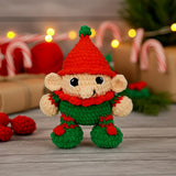 Knitty Critters - Make Christmas Crochet Kit - Elfred