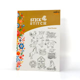 Stick & Stitch - Self Adhesive, Water Soluble Embroidery Templates - Farm Friends