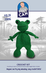 Stan Can - Snuggle Buddies - Felix Frog | Amigurumi Crochet Kit