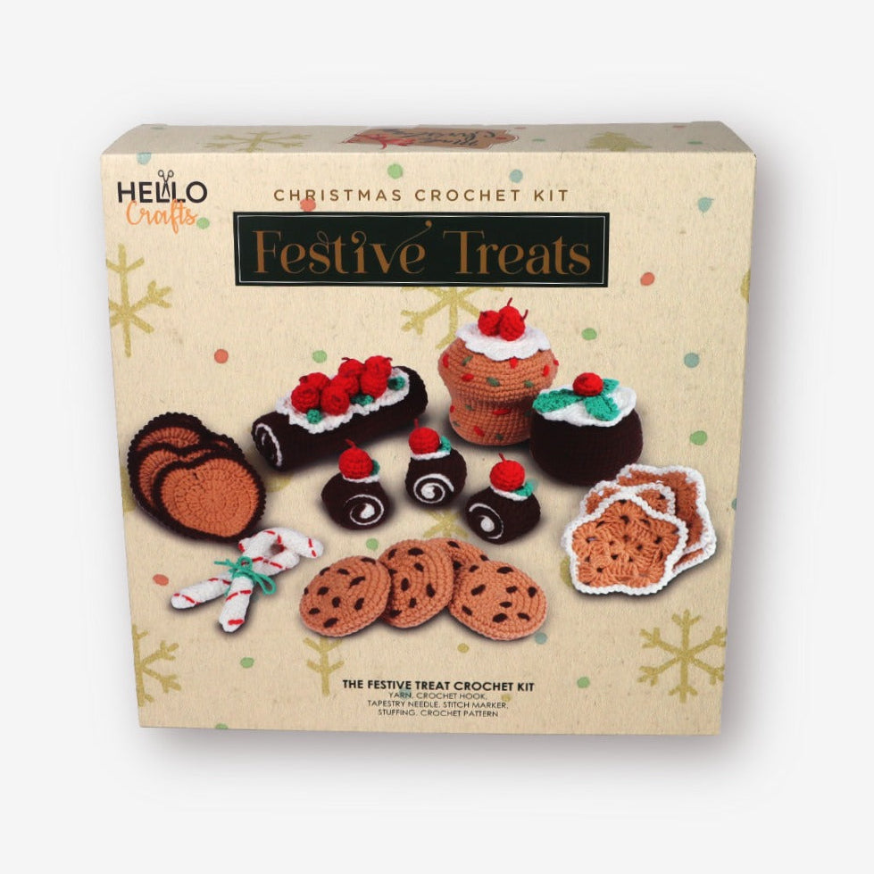Knitty Critters - Festive Treats Crochet Kit